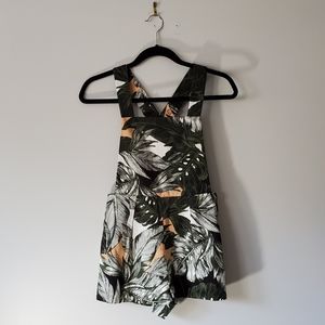 Topshop overalls shorts